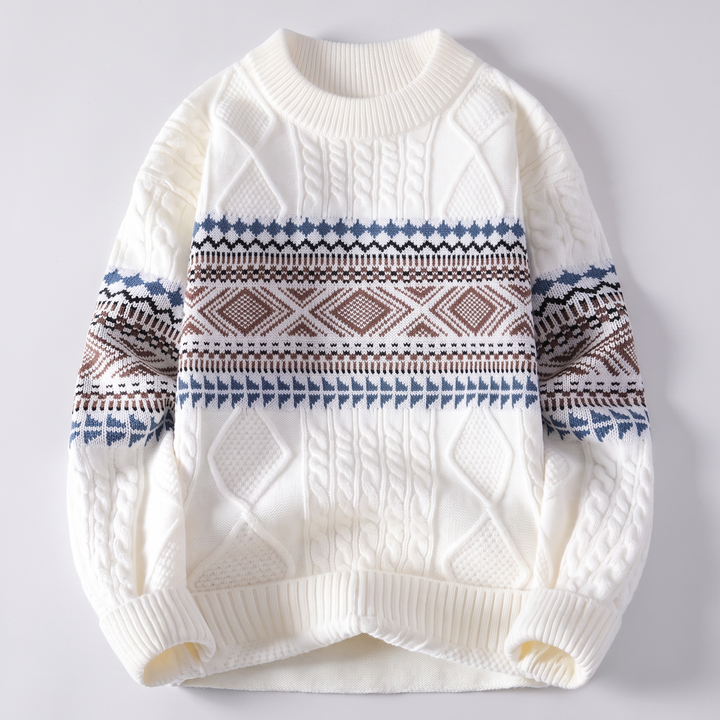 ARVID NORDIC KNIT SWEATER