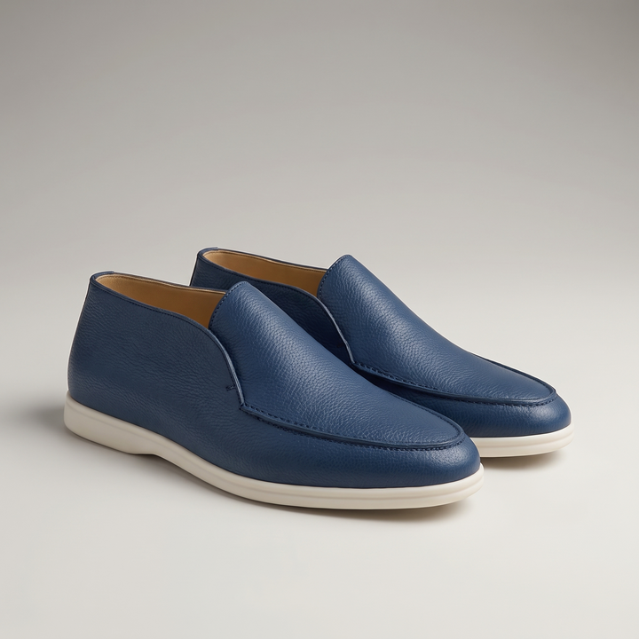 AUREX LEATHER LOAFERS