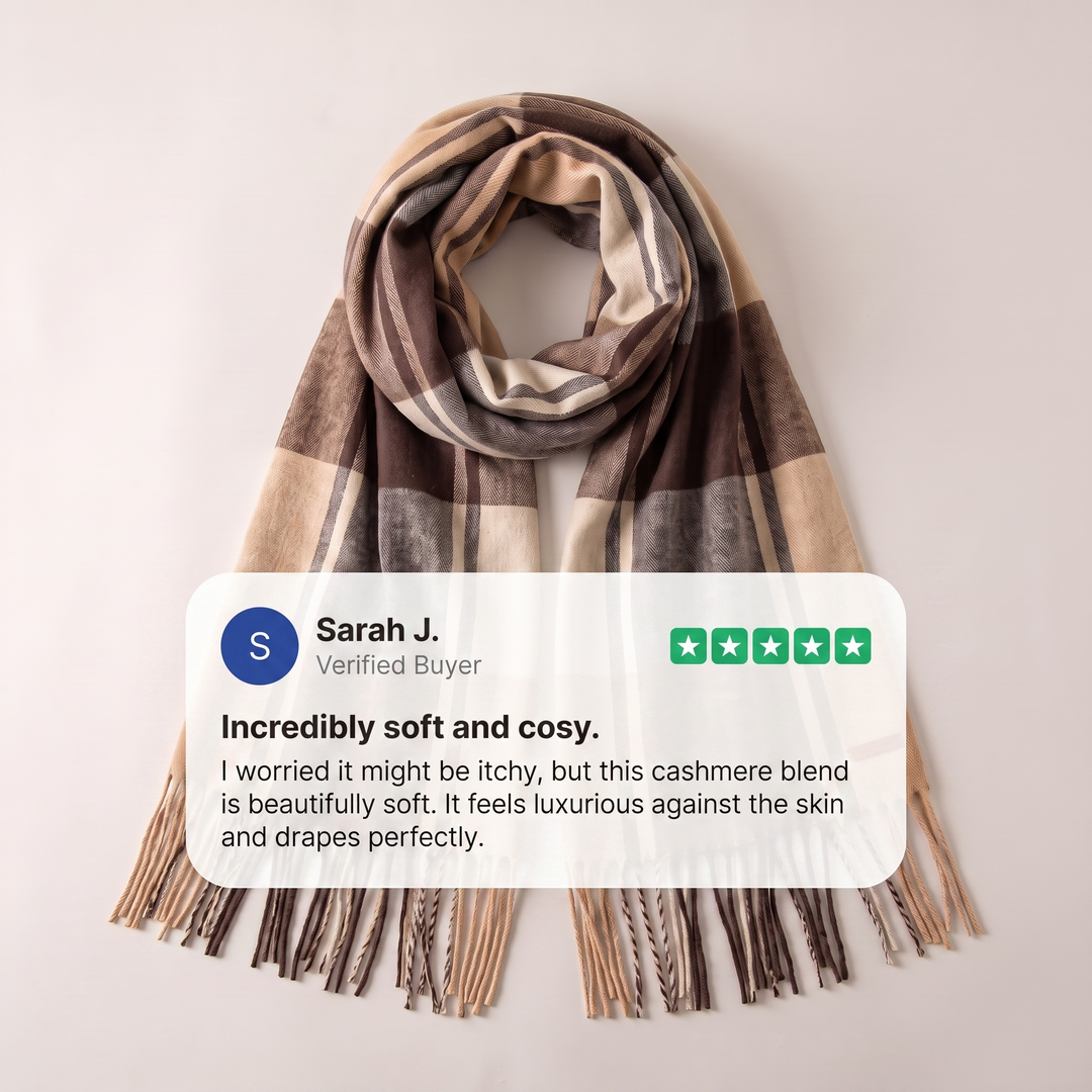 AURIELLE CASHMERE SCARF