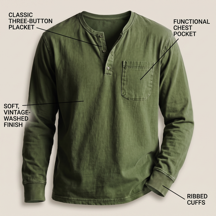 BRAMLEY CLASSIC HENLEY