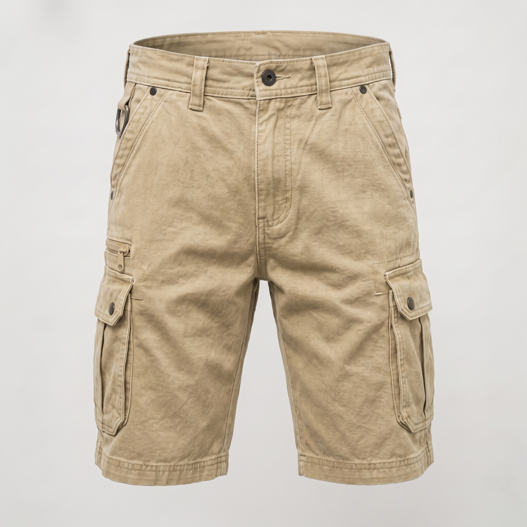BRAMSHAW POCKET DENIM SHORTS