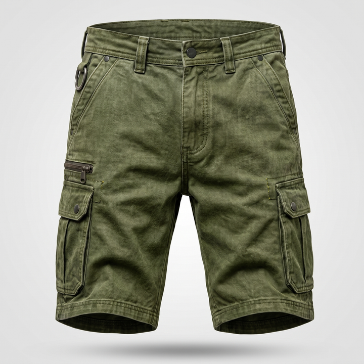 BRAMSHAW POCKET DENIM SHORTS