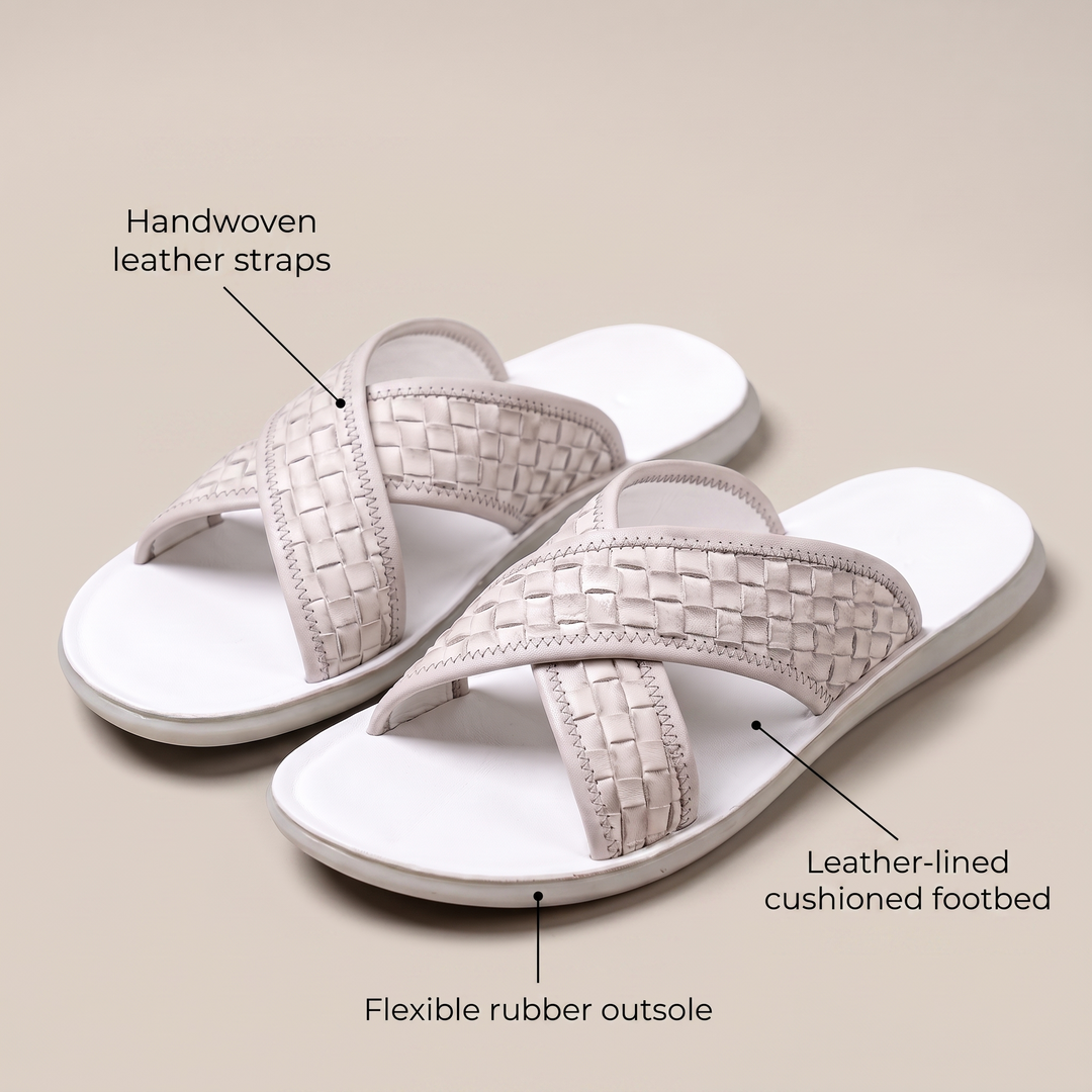 BRIONY SOFT LEATHER SANDALS
