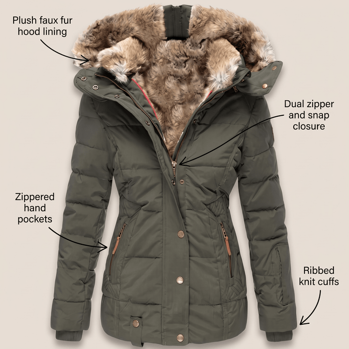 CALINDRA COZY COAT - Avenelle London