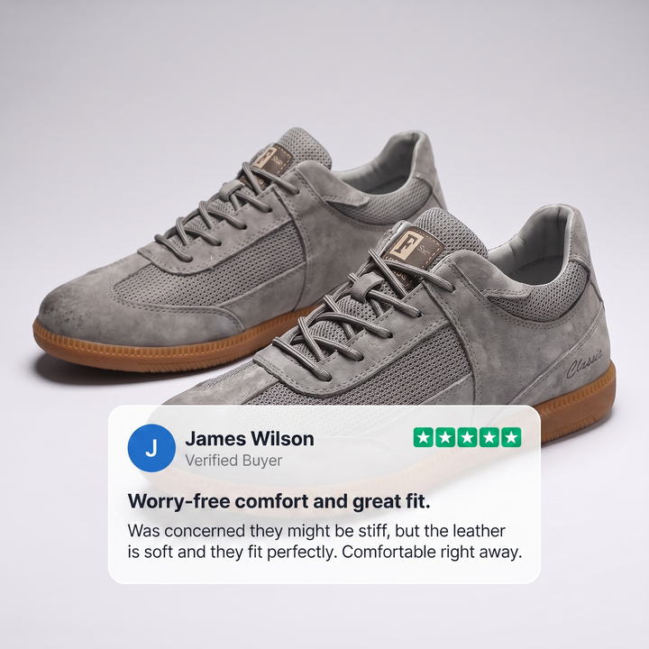 CALVINO GENUINE LEATHER SNEAKER