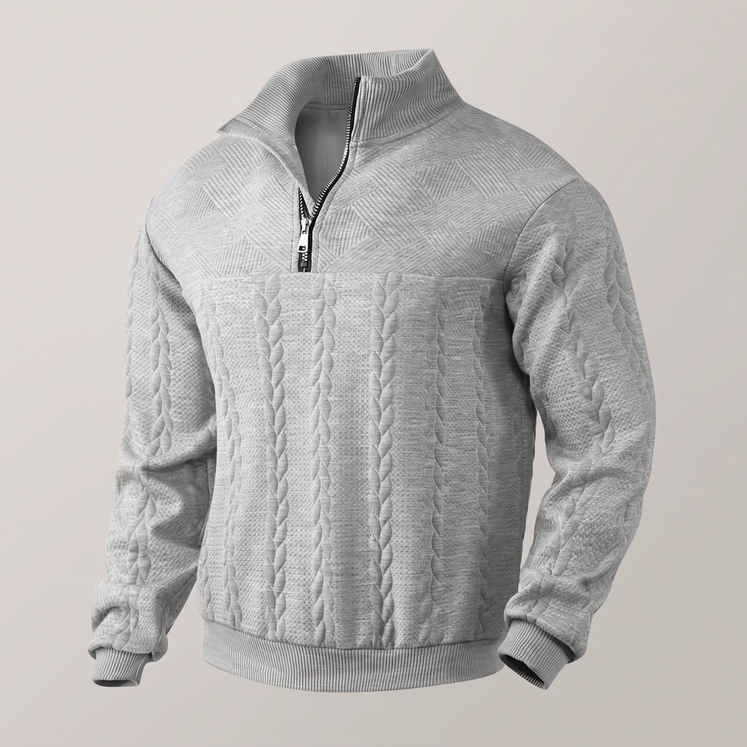 CAMDEN PREMIUM QUARTER ZIP SWEATSHIRT