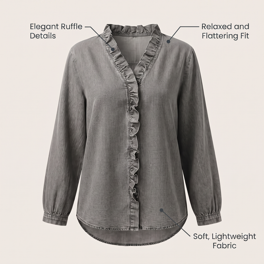 CELESTE RUFFLE TOP