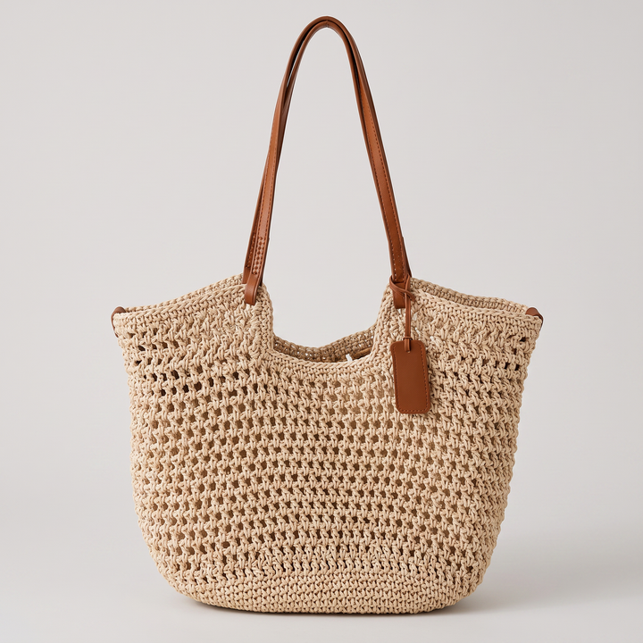 CLARA HANDWOVEN TOTE BAG