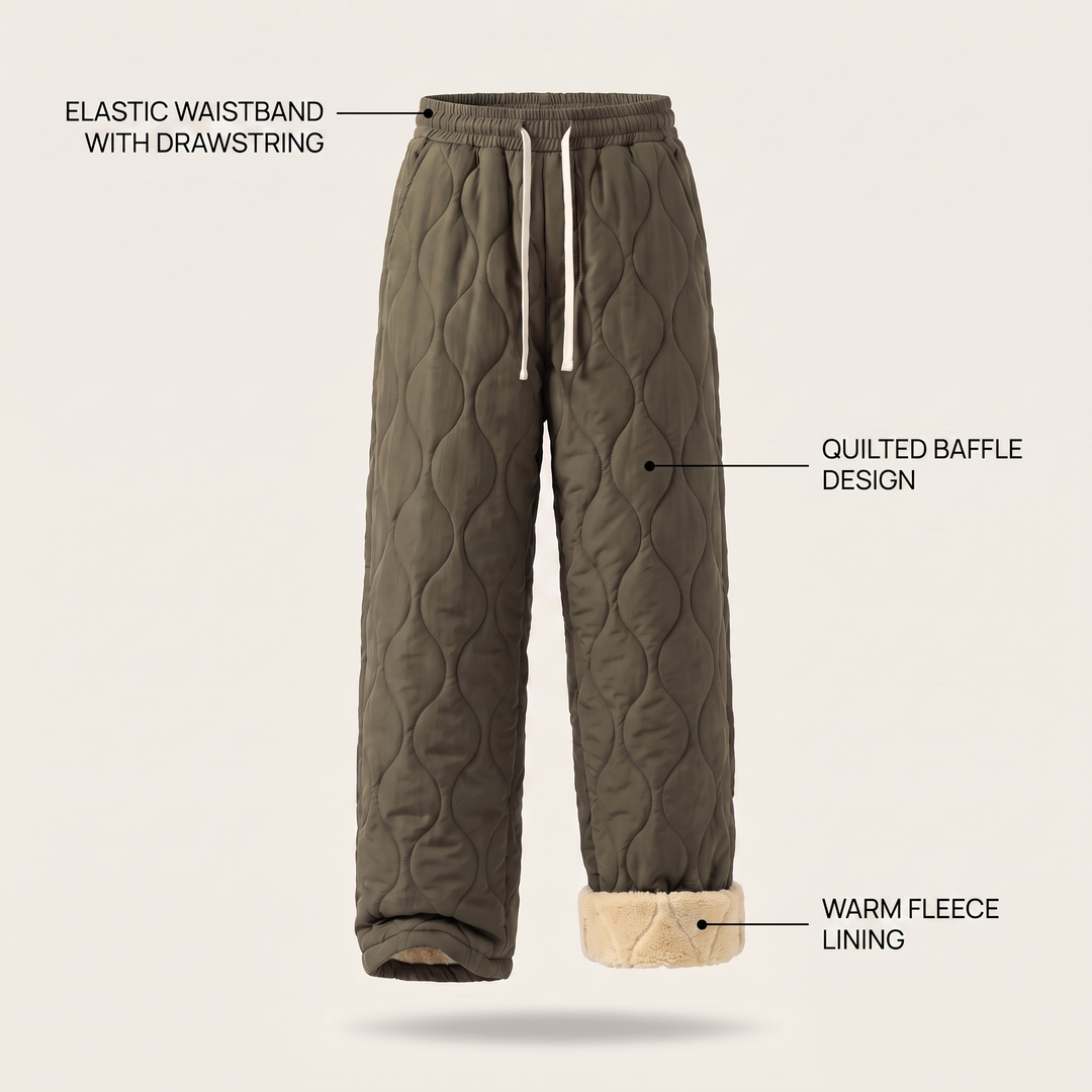 CLOUD COMFORT QUILTED PANTS