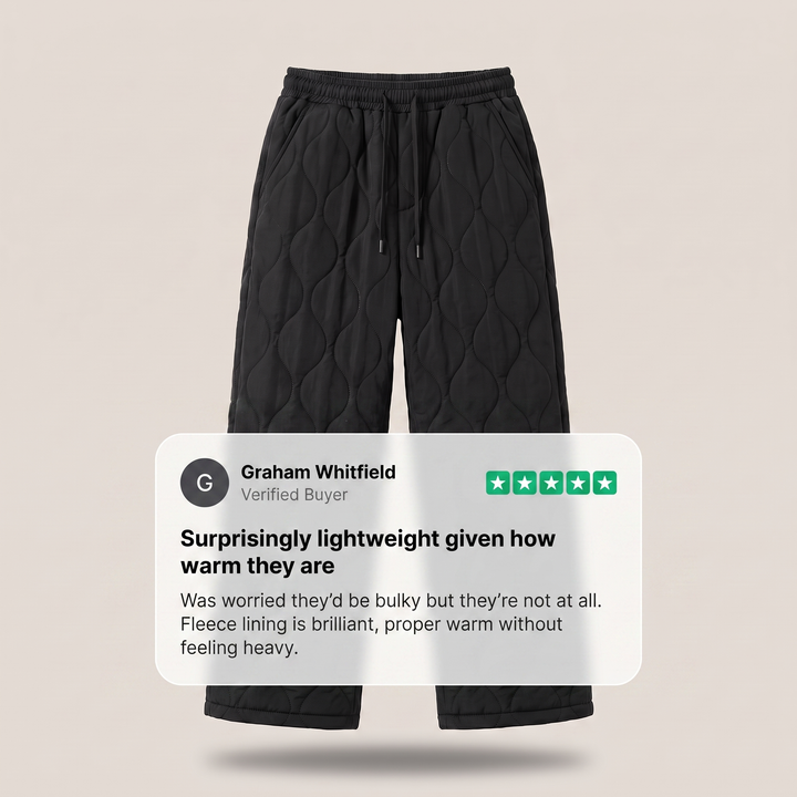 CLOUD COMFORT QUILTED PANTS