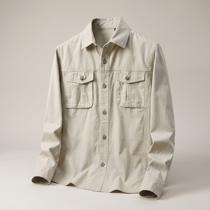 CORBIN CANVAS OVERSHIRT