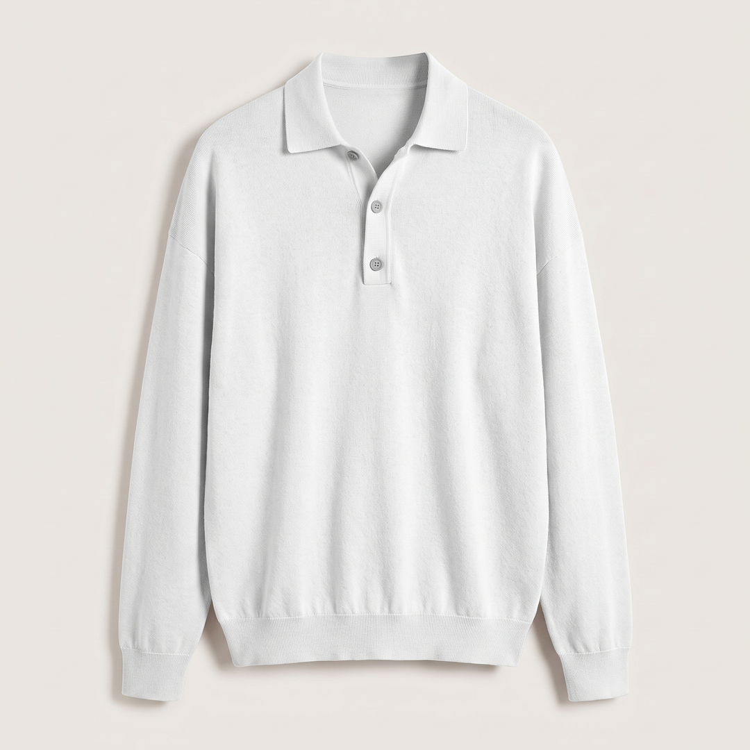 CORVIN WOOL POLO SHIRT