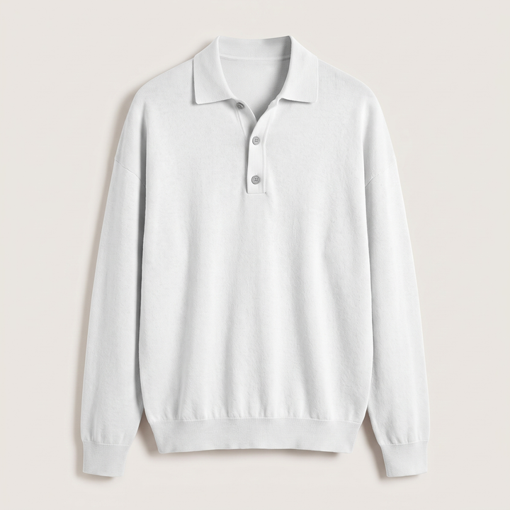 CORVIN WOOL POLO SHIRT