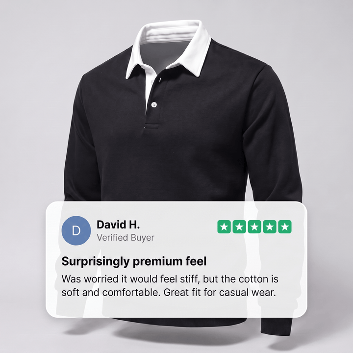 ELLISON POLO SWEATER - Avenelle London