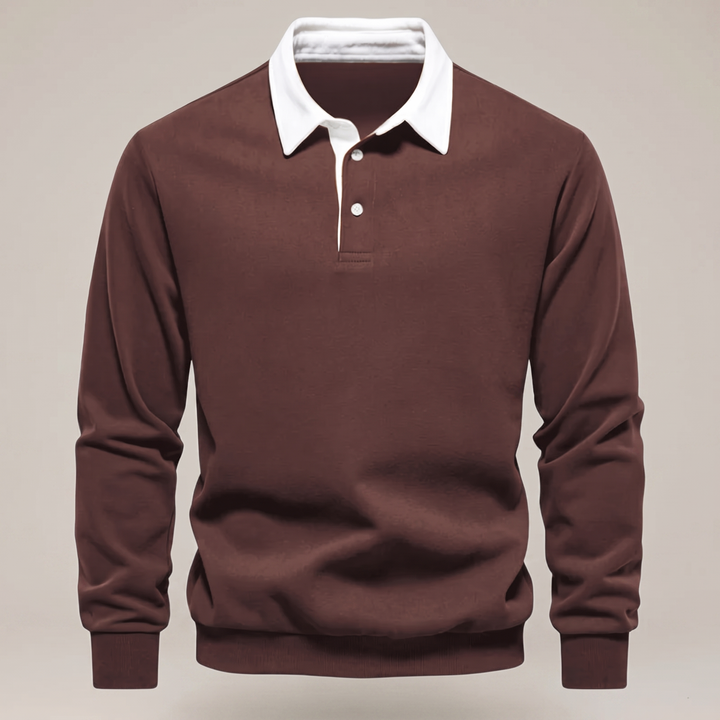 ELLISON POLO SWEATER