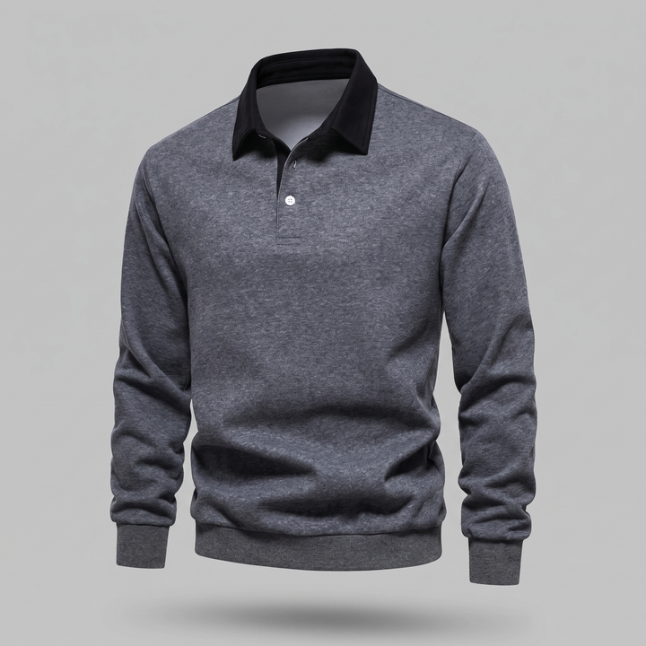 ELLISON POLO SWEATER