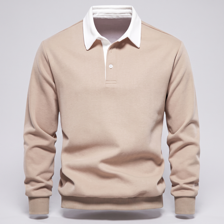 ELLISON POLO SWEATER