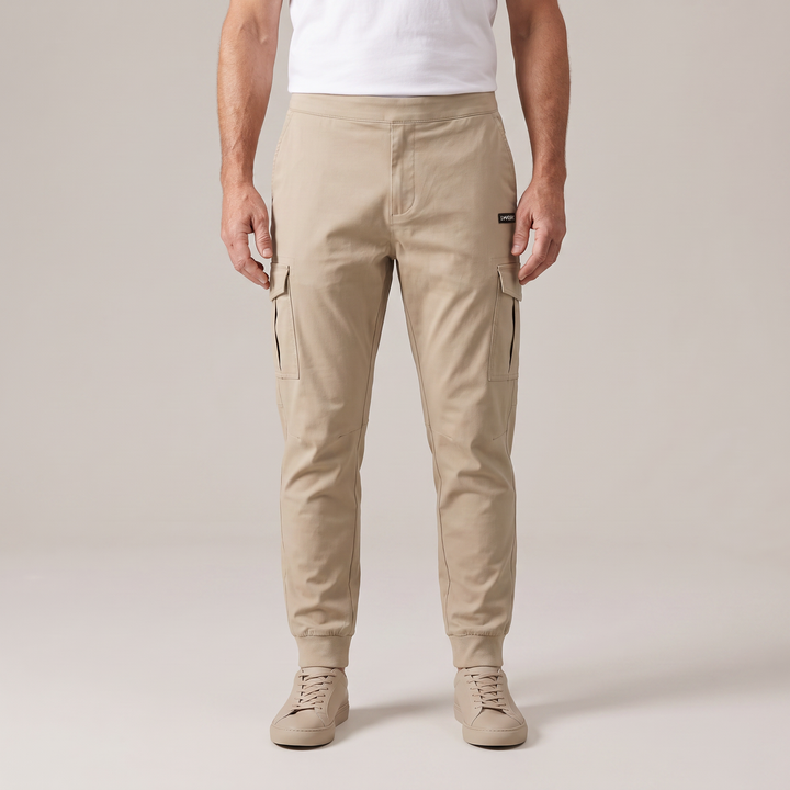 ELMSDEN PREMIUM STRETCH CARGO TROUSERS