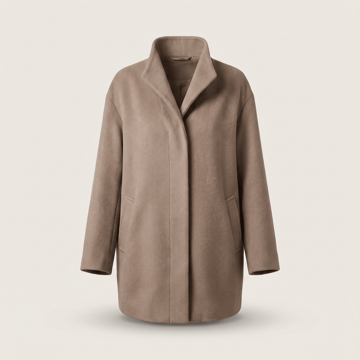 EMMA LUXURY WINDPROOF WOOL JACKET - Avenelle London