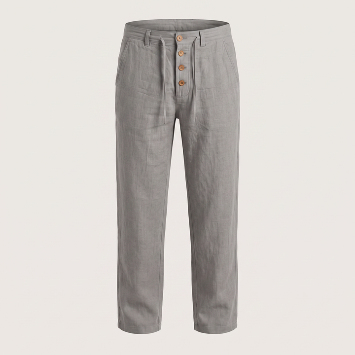 ETHAN LINEN TROUSERS