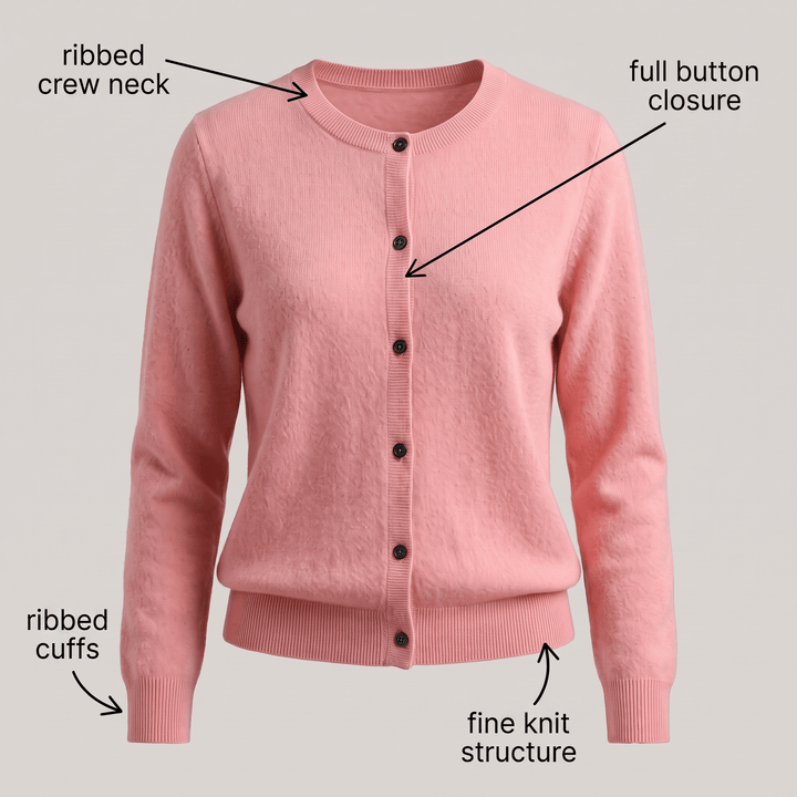 FIORENZA MINK CASHMERE KNIT - Avenelle London
