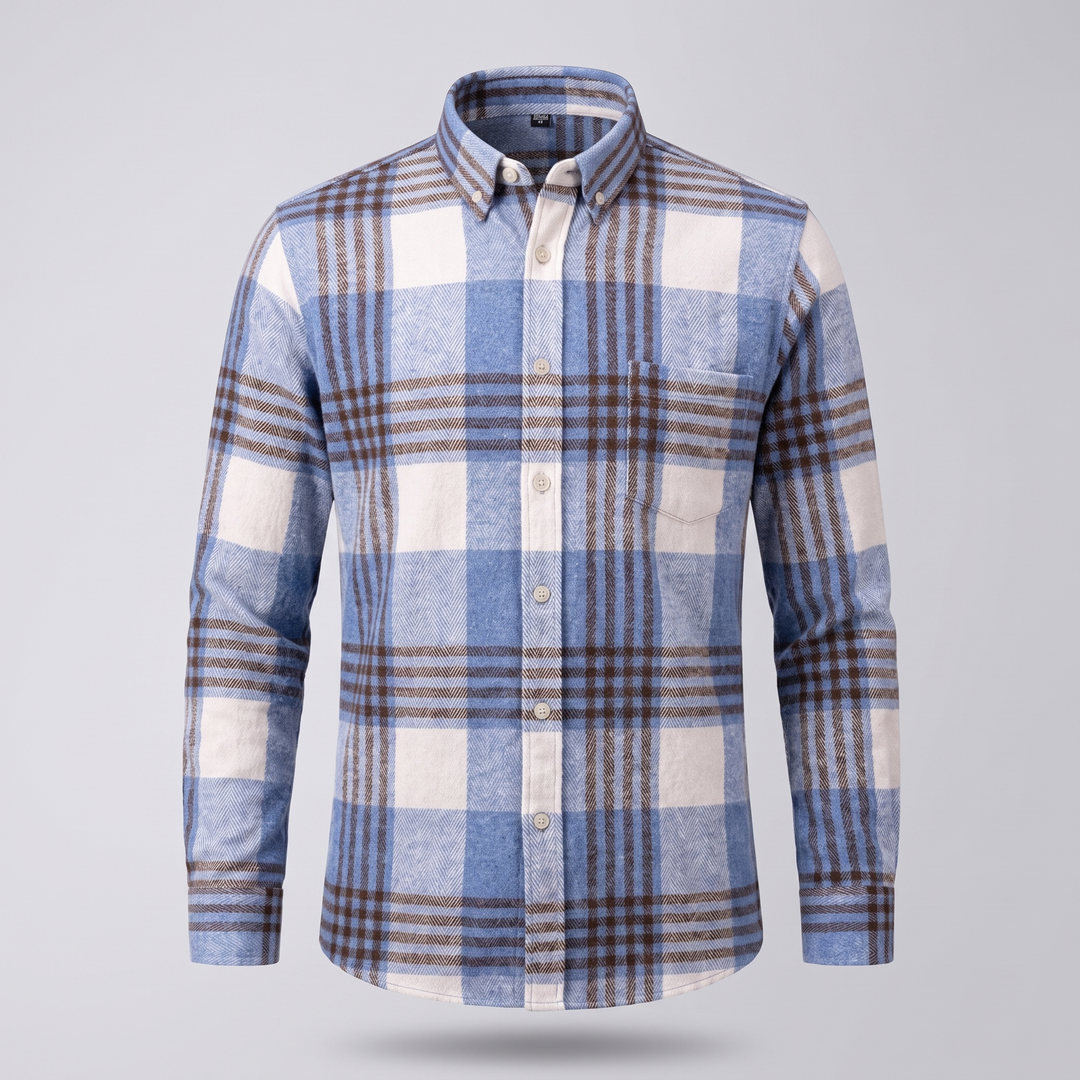 GRAYSON COTTON FLANNEL SHIRT