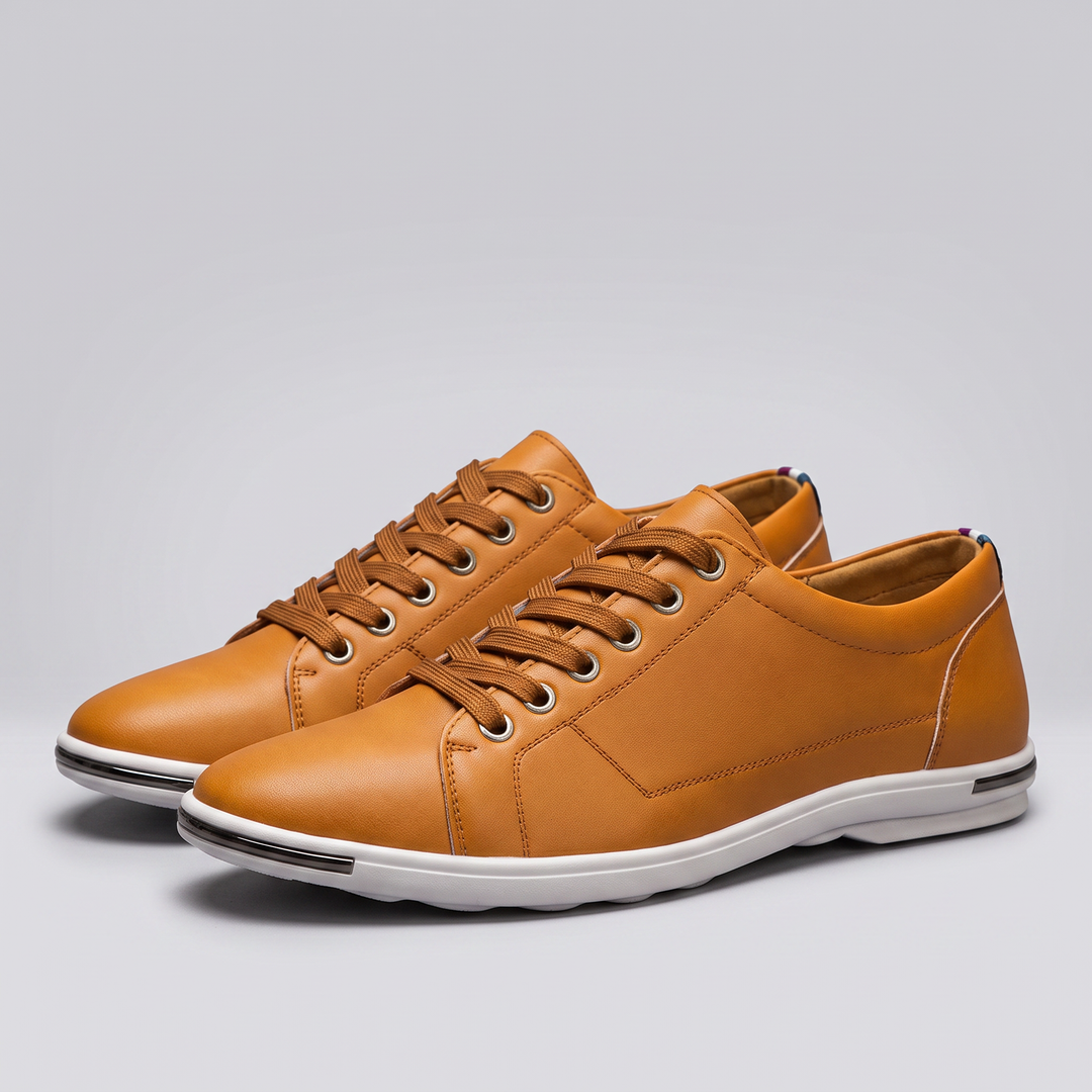 GRAYSON LEATHER SNEAKERS