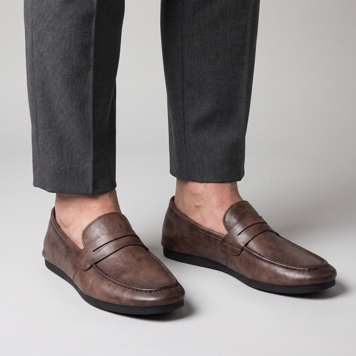 HARRINGTON PENNY LEATHER LOAFERS