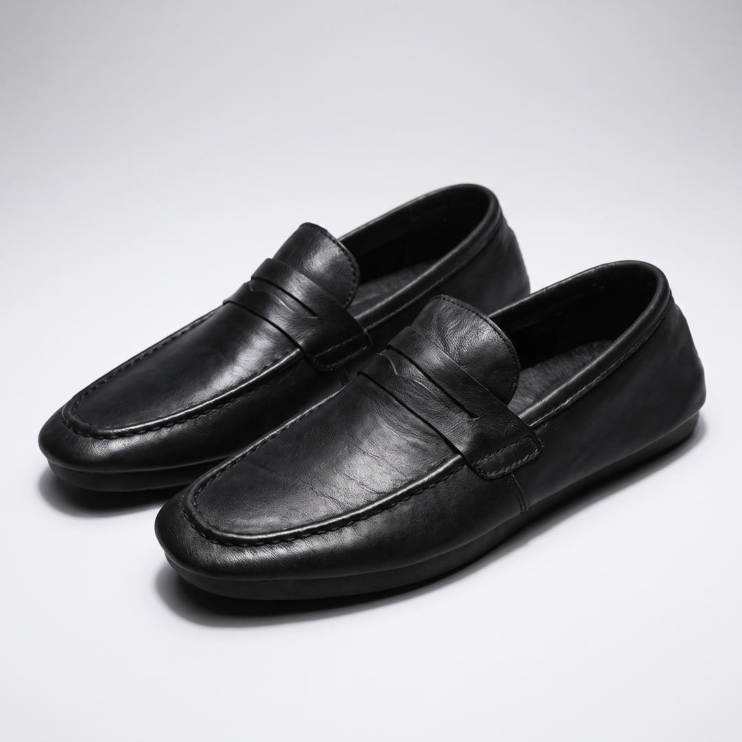 HARRINGTON PENNY LEATHER LOAFERS