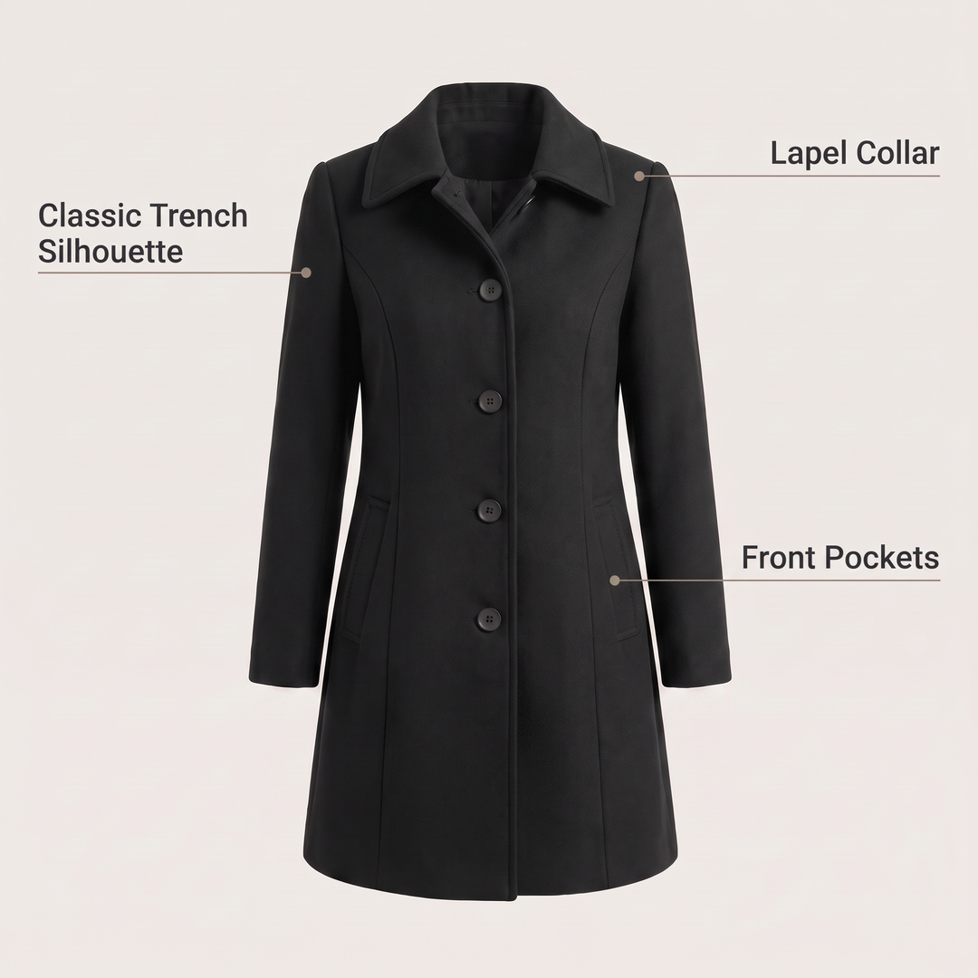 AVELINE CLASSIC TRENCH COAT