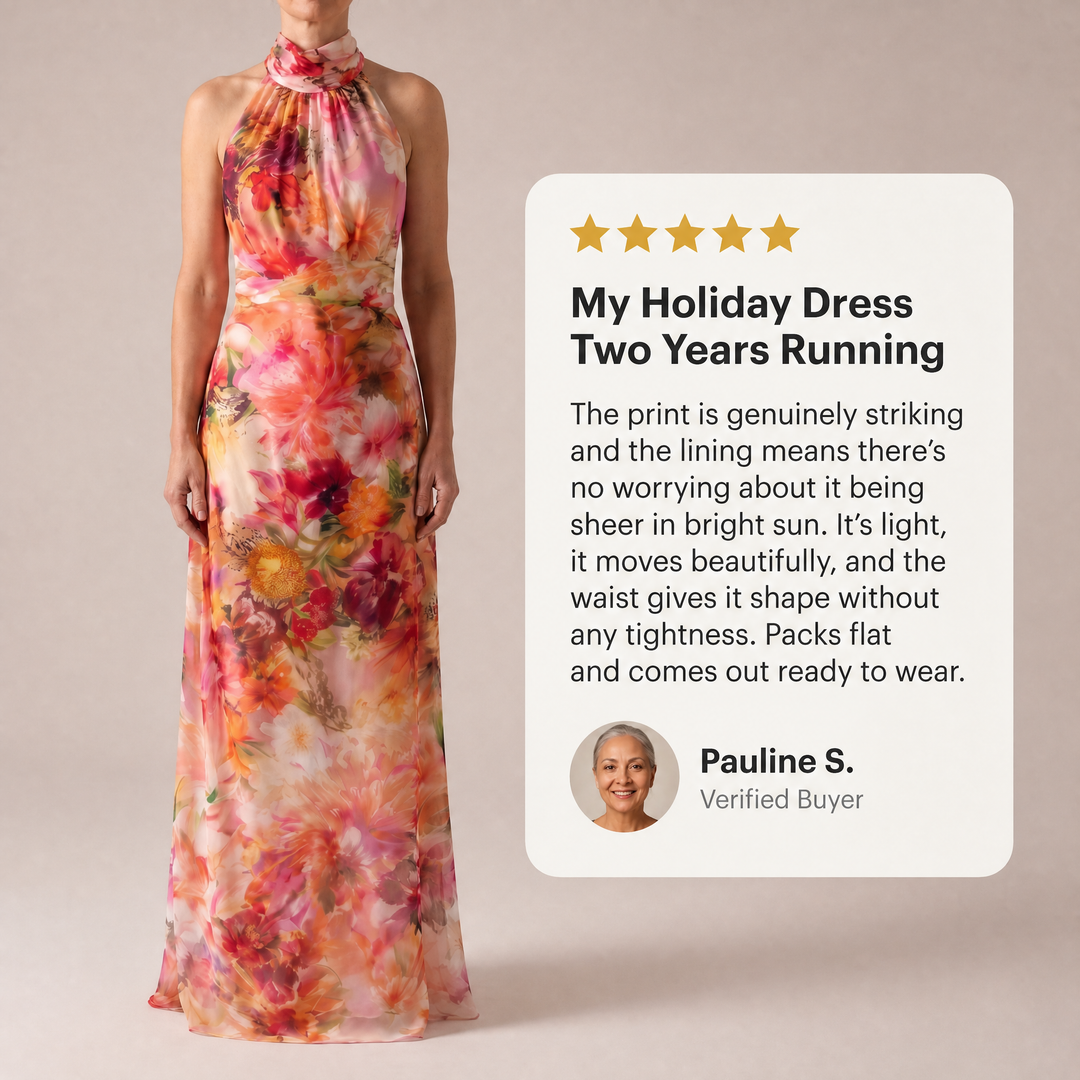 JULIENNE FLOWING MAXI DRESS