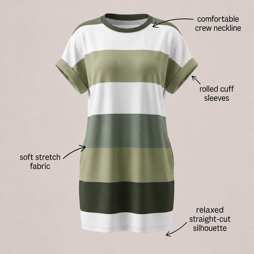 ELYSIAN ROUNDNECK DRESS