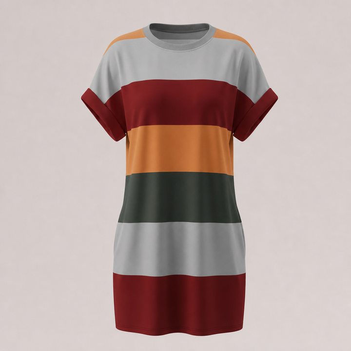 ELYSIAN ROUNDNECK DRESS
