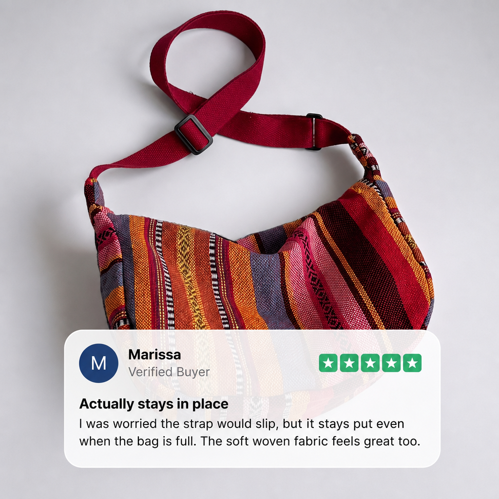 LA BOHEME PATTERNED CROSSBODY BAG