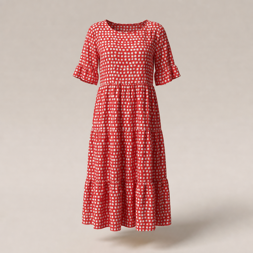 LIVIA ELEGANT MIDI DRESS