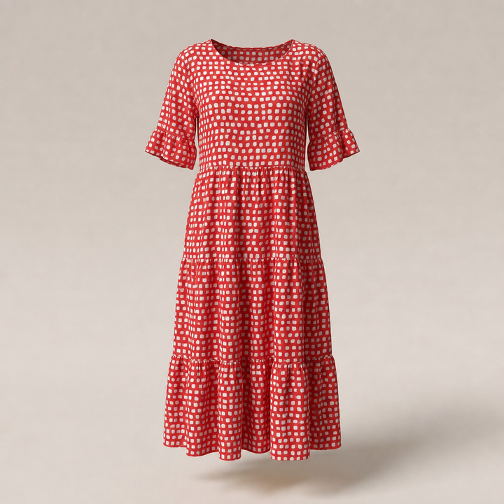 LIVIA ELEGANT MIDI DRESS