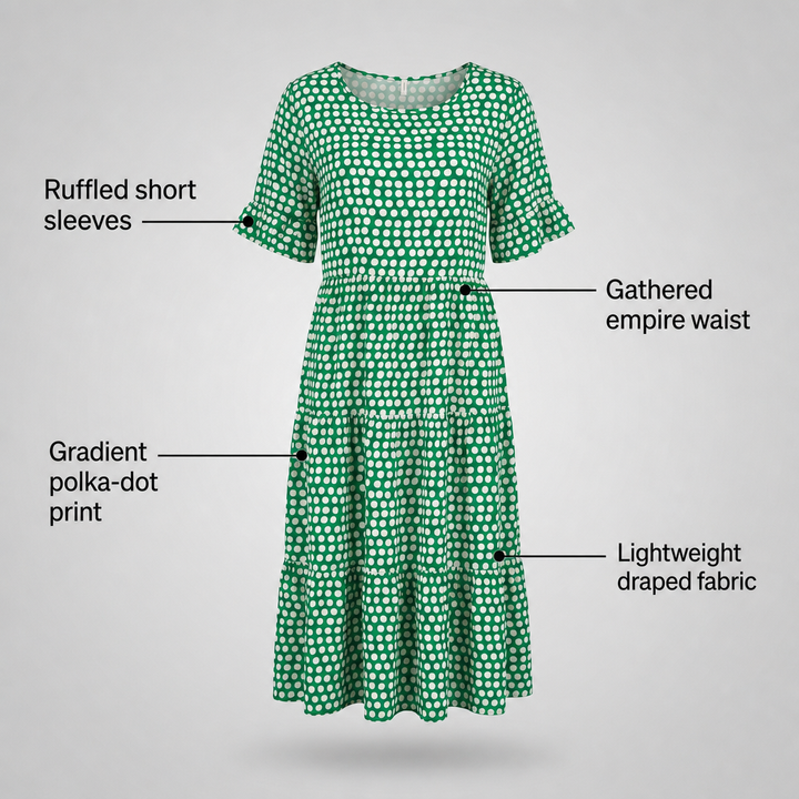 LIVIA ELEGANT MIDI DRESS