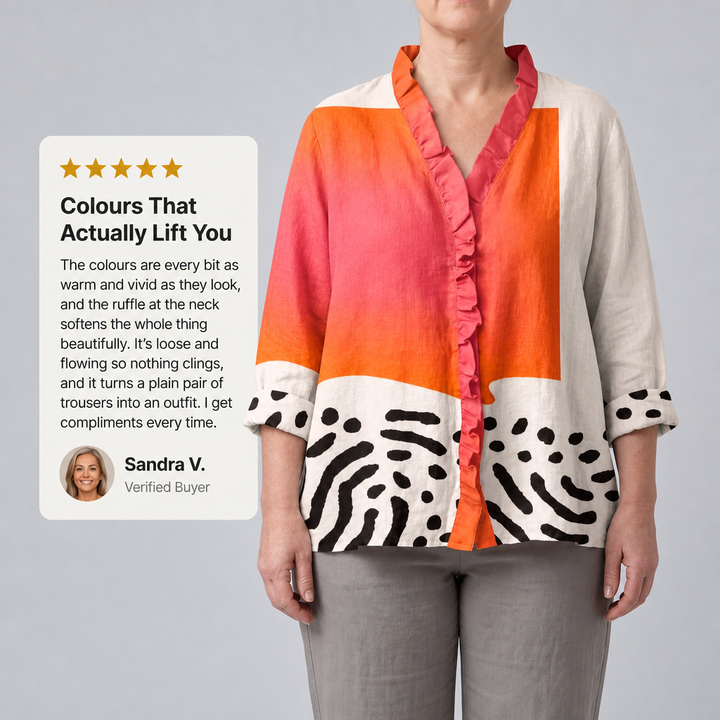 MARIEL LUMINOUS BLOUSE
