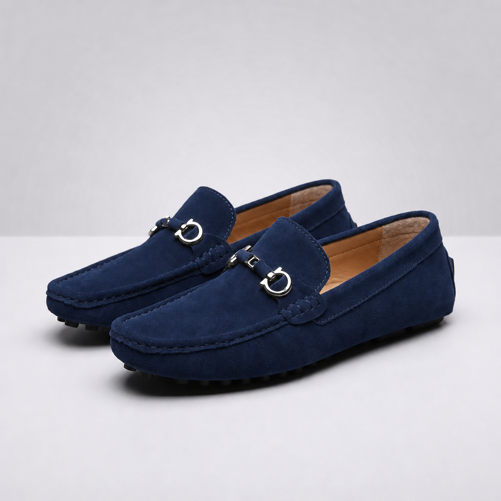 MONACO SUEDE LOAFERS