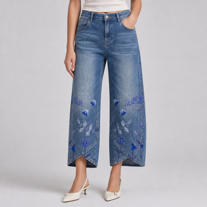 NORABELLE ARTISAN LINEN PANTS