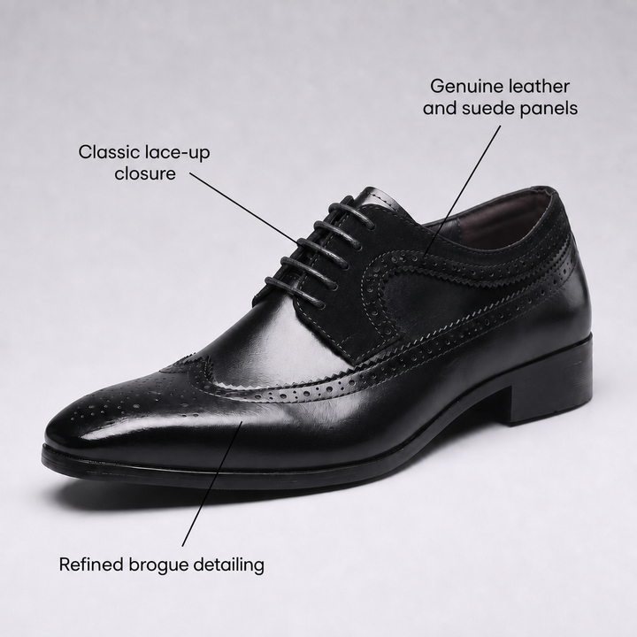 RAVELLO OXFORD BROGUE DRESS SHOES
