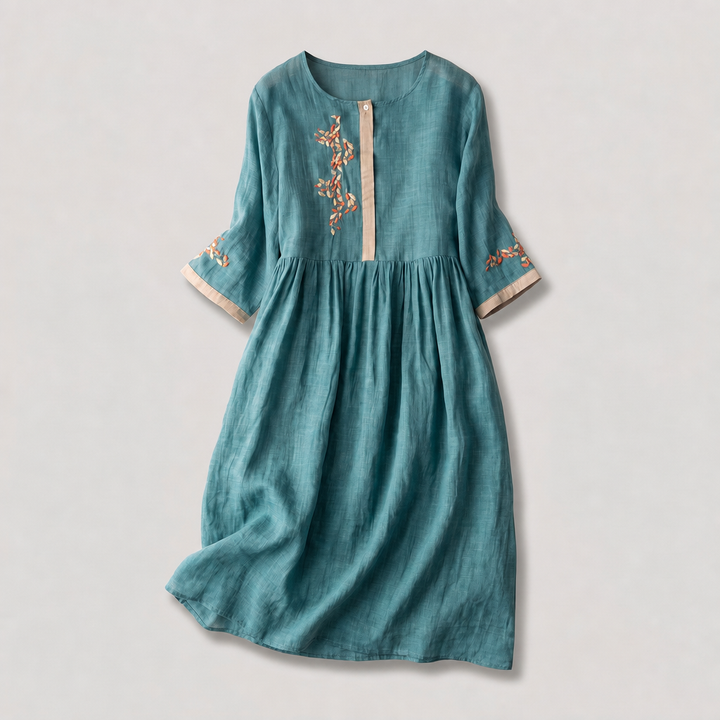 SOFIA LINEN DRESS