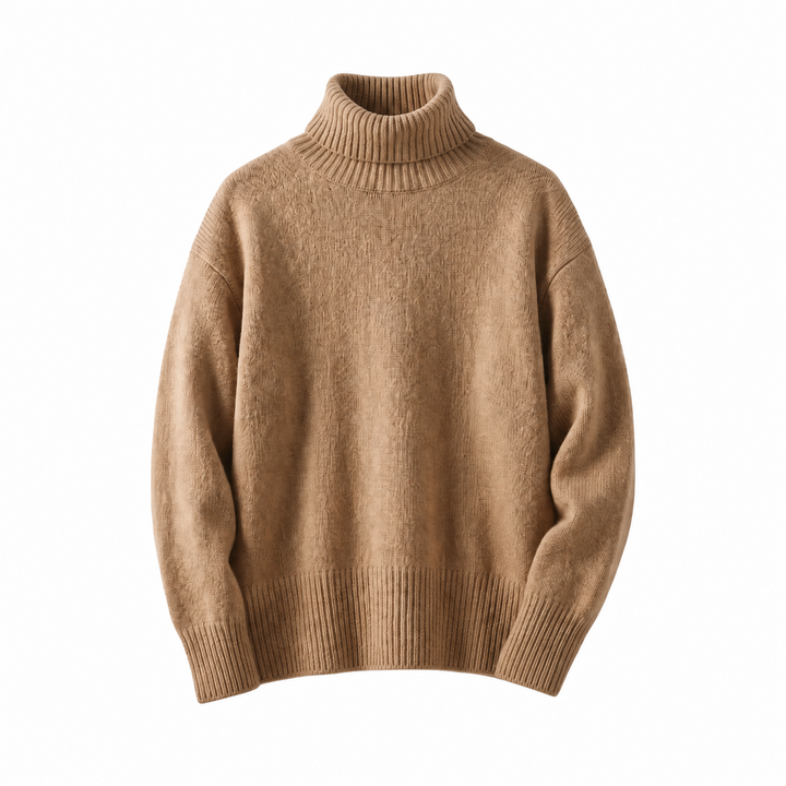 AURORA CASHMERE TURTLENECK SWEATER