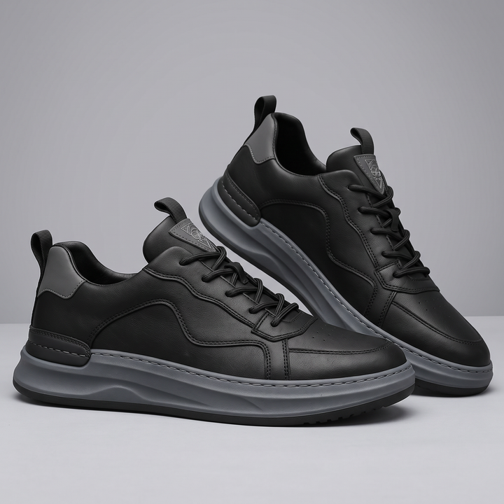HUDSON LEATHER SNEAKERS