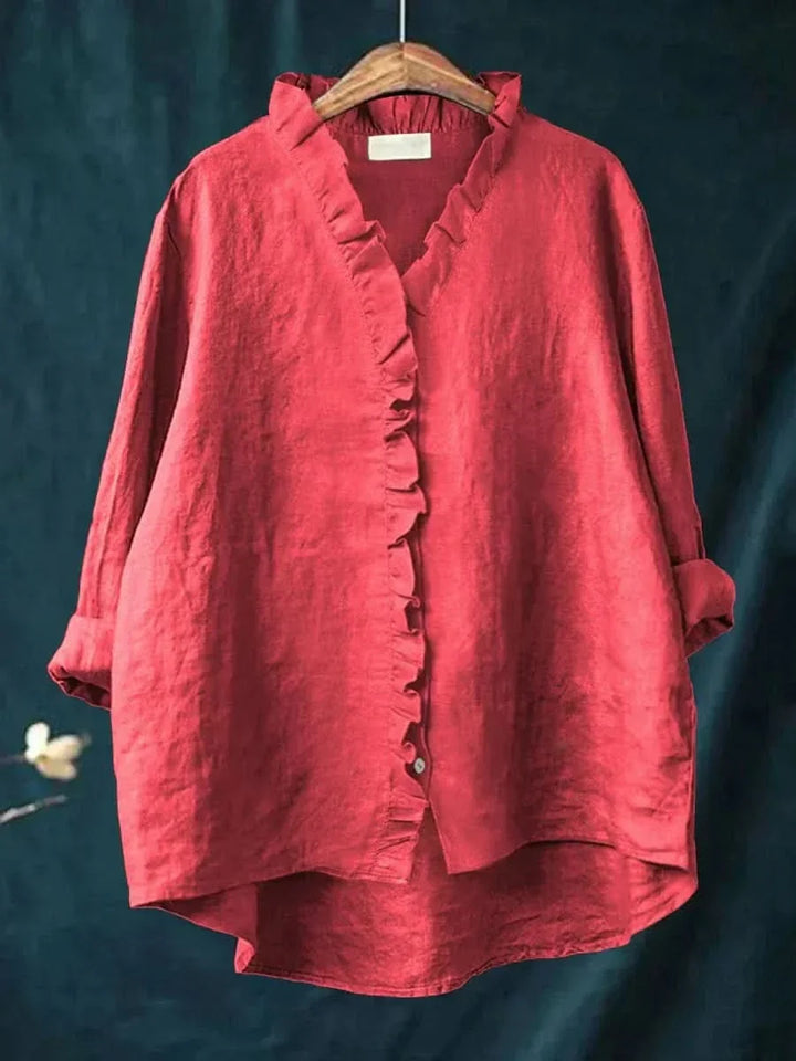 ELINE LINEN BLOUSE