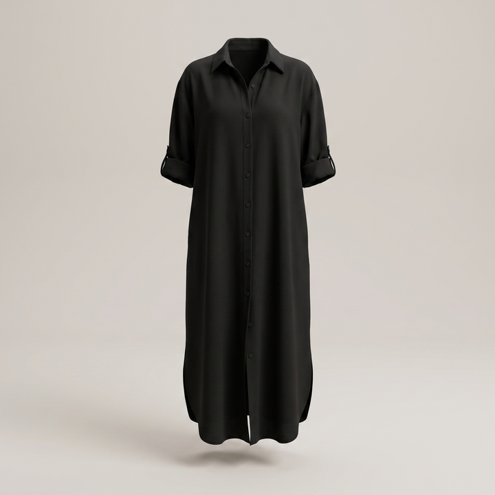 IVY BUTTON DRESS