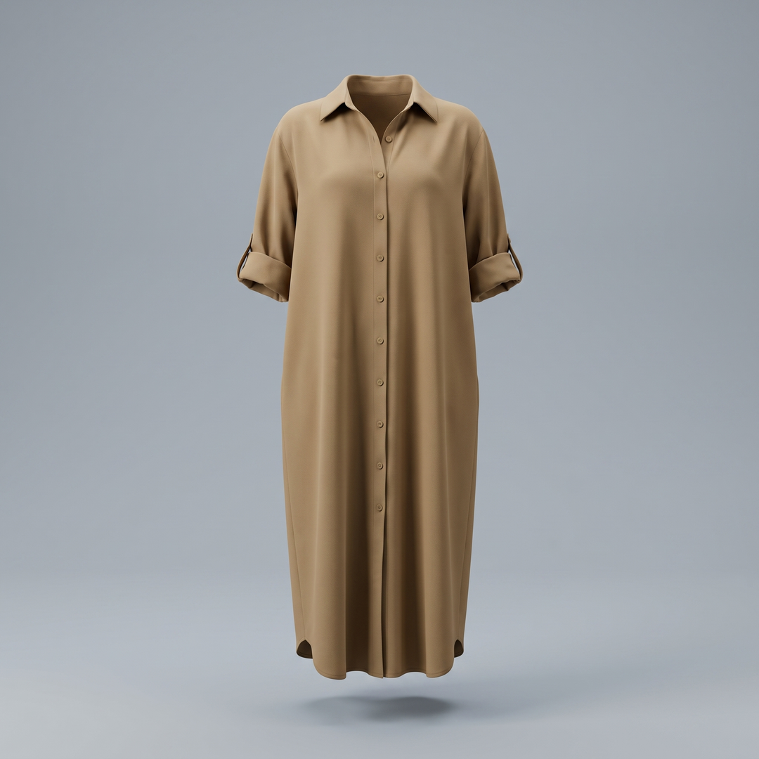 IVY BUTTON DRESS