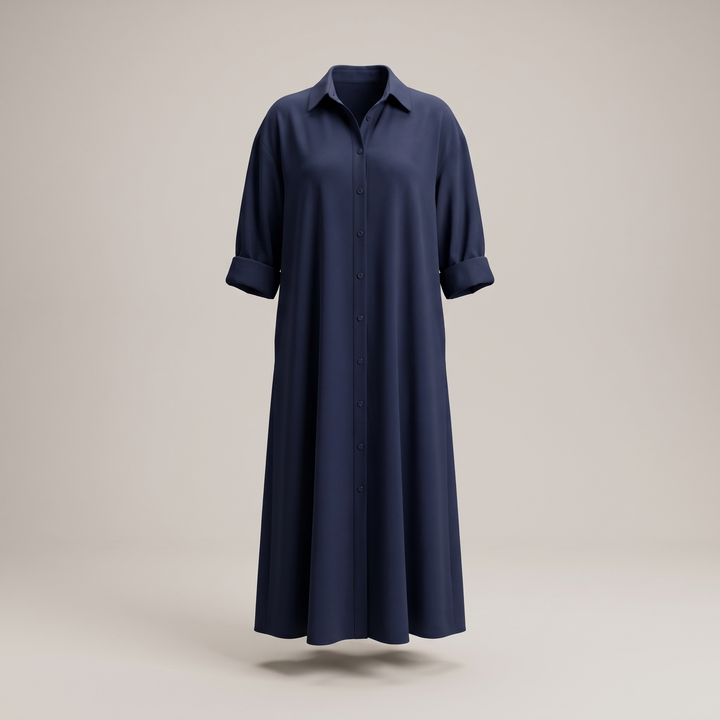 IVY BUTTON DRESS