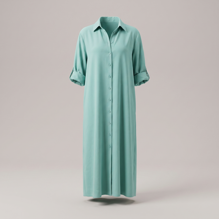 IVY BUTTON DRESS