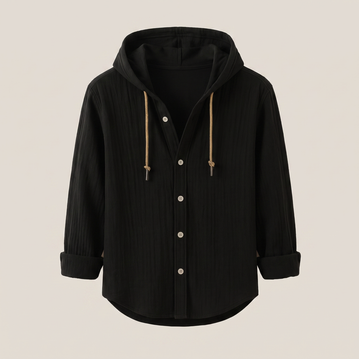 LANGFORD HOODED SHIRT JACKET